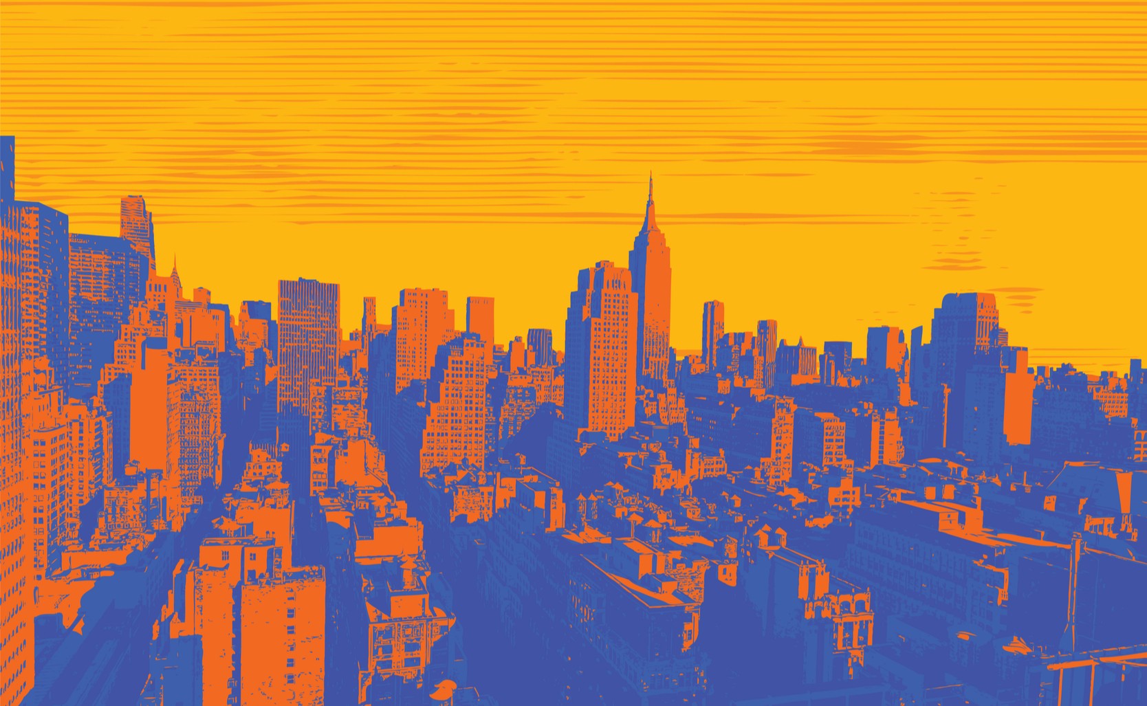 NYC Skyline Graphic